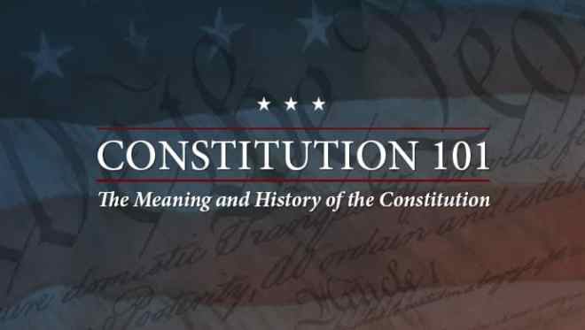 constitution 101